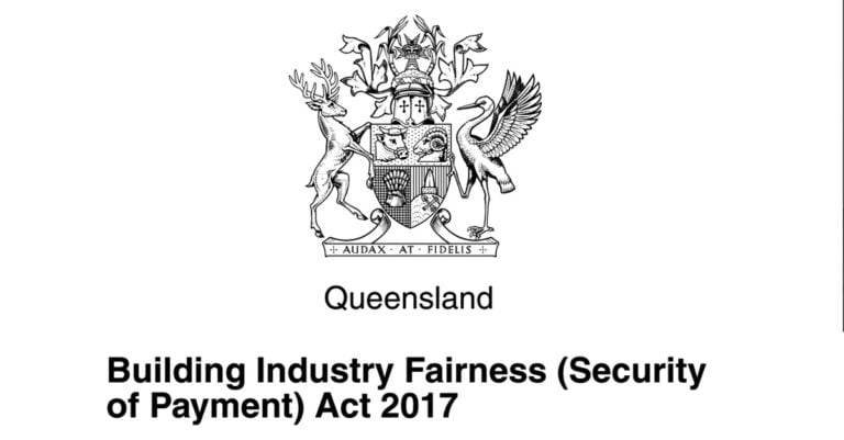 QLD – The Building Industry Fairness (Security of Payment) Bill 2017